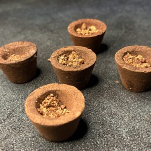 Brown Cup Sambrani Filling