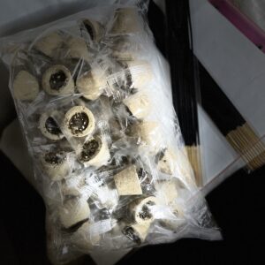 White Cup Sambrani 50pcs